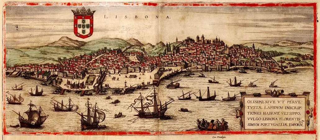 old lisbon map